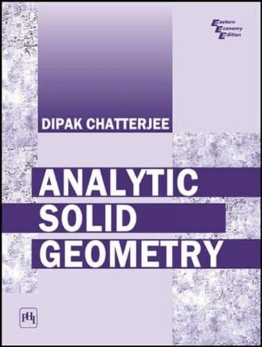 Analytical Solid Geometry - Click to Buy