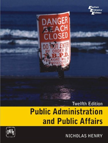 Public Administration and Public Affairs - Click to Buy