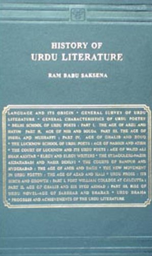 History of Urdu Literature - Click to Buy