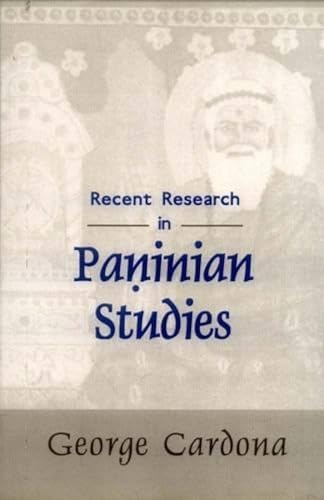 Recent Research in Paninian Studies - Click to Buy