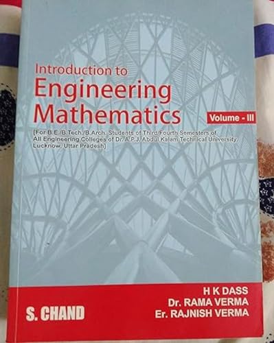 Introduction to Engineering Mathematics - Vol. 3: Volume III - Click to Buy