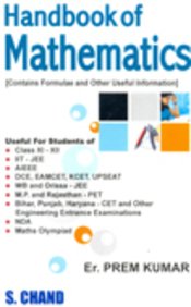Handbook of Mathematics for Classes XI & XII - Click to Buy