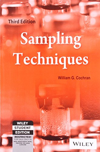 Sampling Techniques, 3Rd Edition - Click to Buy