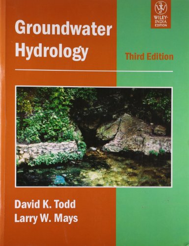 GROUNDWATER HYDROLOGY, 3RD EDITION - Click to Buy