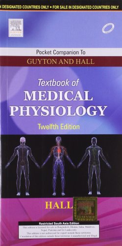 Pocket Companion to Guyton & Hall Textbook of Medical Physiology 12ED - Click to Buy