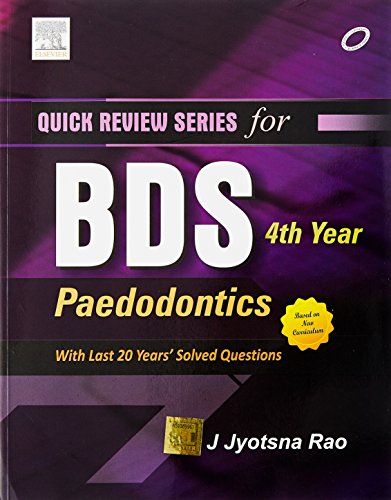 QRS for BDS 4th Year: Pedodontics - Click to Buy