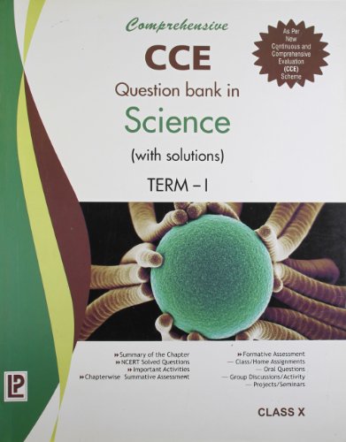 Comprehensive CCE Question Bank in Science (with solutions) Term-I X [Paperback] [Jan 01, 2017] Dr. N. K. Sharma - Click to Buy
