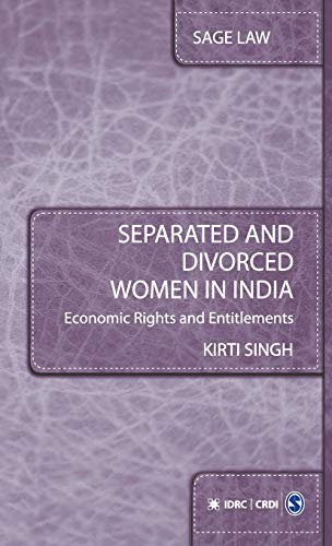 Separated and Divorced Women in India: Economic Rights and Entitlements - Click to Buy