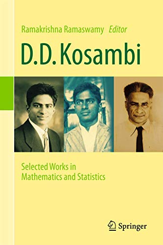 D.D. Kosambi: Selected Works in Mathematics and Statistics - Click to Buy