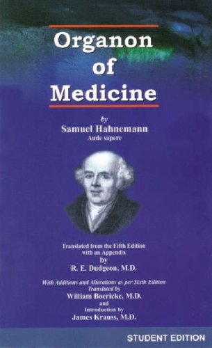 Organon of Medicine - Click to Buy