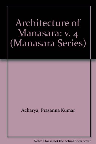 Architecture of Manasara - Click to Buy