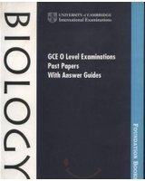 GCE O Level Examination Past Papers with Answer Guides: Biology India edition - Click to Buy