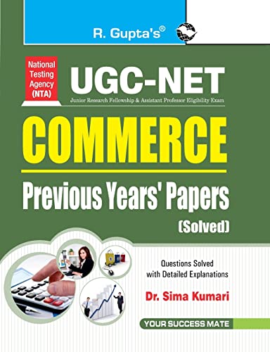 Ugc-Net: Commerce Previous Papers (Solved) - Click to Buy