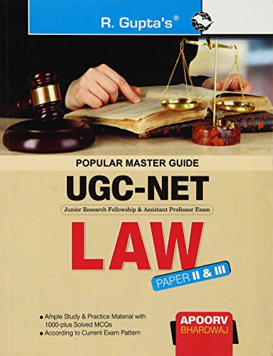 Cbse - Ugc - Net: Law (Paper Ii And Iii) Guide (Popular Master Guide) - Click to Buy