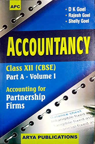 Accountancy Class - XII (Part-A) - Vol. 1 - Click to Buy