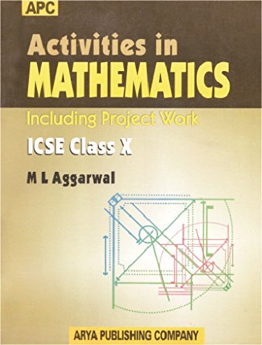 Activities in Mathematics ICSE (Including Projects) Class- X - Click to Buy