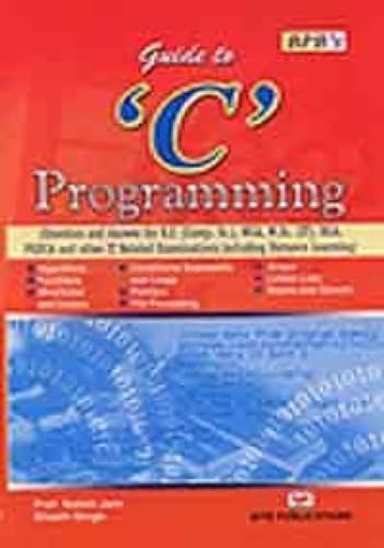 Guide to C Programming - Click to Buy