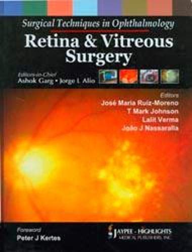 Surgical Techniques in Ophthalmology: Retina and Vitreous Surgery - Click to Buy