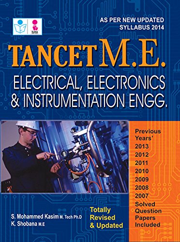 TANCET ME Electrical Electronics and Instrumentation Engineering Exam Book - Click to Buy