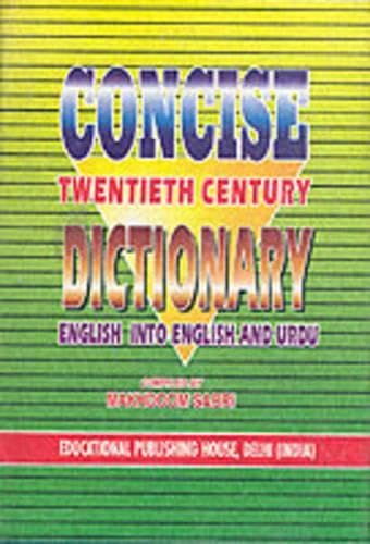 Concise Twentieth Century Dictionary: English-Urdu - Click to Buy