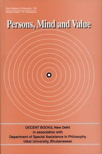 Persons, Mind and Value - Click to Buy