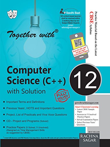 Together with Computer Science (C++) for Class XII - Click to Buy