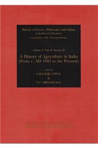 History of Agriculture in India from C. Ad 1947 to the Present - Click to Buy