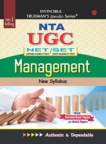 Trueman's UGC NET/SET/JRF Management - 2024 Edition | Authentic & Dependable for NTA UGC NET |Includes papers upto 2023 - Click to Buy