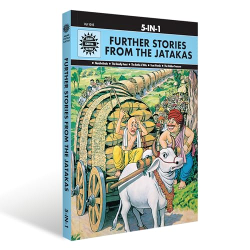 Further Stories From The Jatakas: 5-in-1 | Indian History, Folktales & Humor | Cultural Stories for Kids & Adults | Illustrated Comic Books | Fables Panchtantra | Amar Chitra Katha - Click to Buy