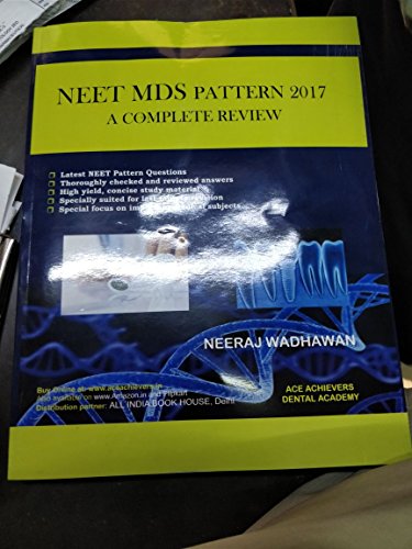 NEET MDS Pattern 2017 A Complete review - Click to Buy