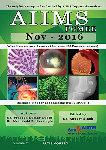 AIIMS PGMEE November 2016 (First Edition 2016) - Click to Buy