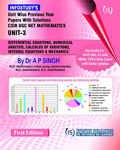 Unit-wise Previous Year Papers with Solutions CSIR UGC NET MATHEMATICS UNIT-3 - Click to Buy