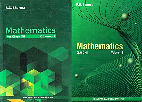 Mathematics for Class 12 (Set of 2 Vol.) Examination 2020-2021 - Click to Buy