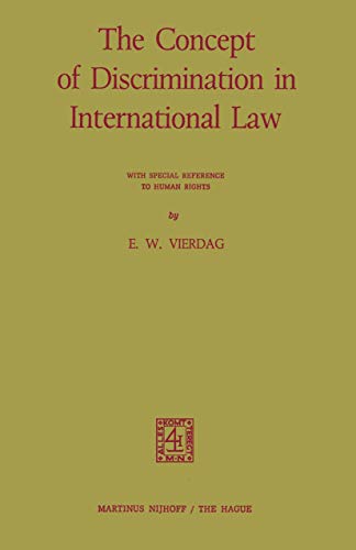 The Concept of Discrimination in International Law: With Special Reference to Human Rights - Click to Buy