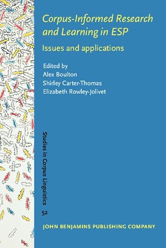 Corpus-Informed Research and Learning in ESP (Studies in Corpus Linguistics) - Click to Buy
