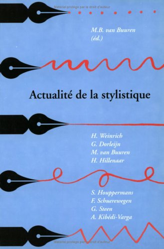 Actualité De La Stylistique - Click to Buy
