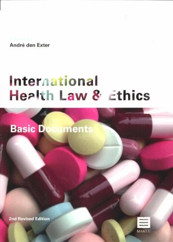 International Health Law and Ethics: Basic Documents - Click to Buy