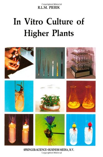 In Vitro Culture of Higher Plants - Click to Buy