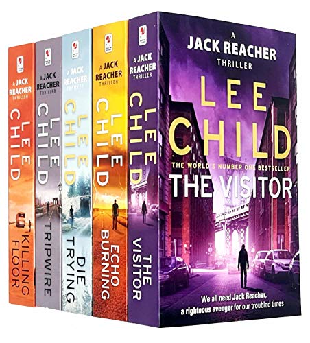 Lee Child Jack Reacher Series 1-5 Collection 5 Books Bundle (Killing Floor, Die Trying, Tripwire, The Visitor, Echo Burning) - Click to Buy