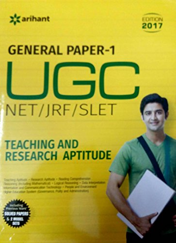 UGC NET/JRF/SLET GENERAL PAPER-1 TEACHING & RESEARCH APTITUDE - Click to Buy