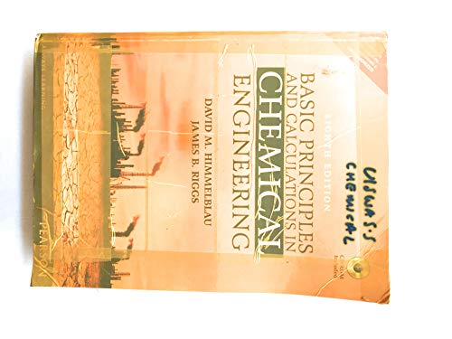 Basic Principles And Calculations In Chemical Engineering (With Cd) - Click to Buy