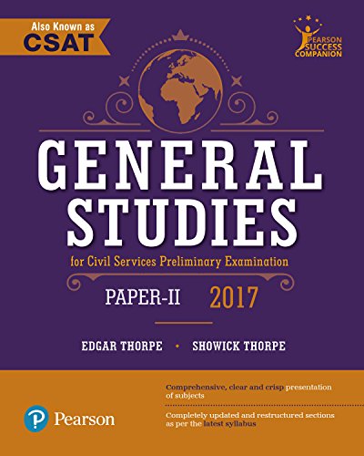General Studies Paper II For Civil Services Preliminary Examination 2017 - Click to Buy