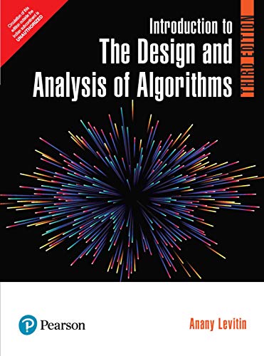 Introduction to the Design and Analysis of Algorithms - Click to Buy