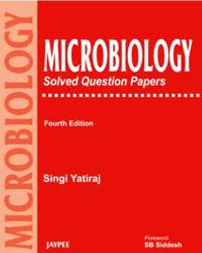 Microbiology Solved Question Papers - Click to Buy