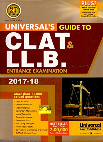 Universal's Guide to CLAT & LL.B. Entrance Examination 2017-18 - Click to Buy