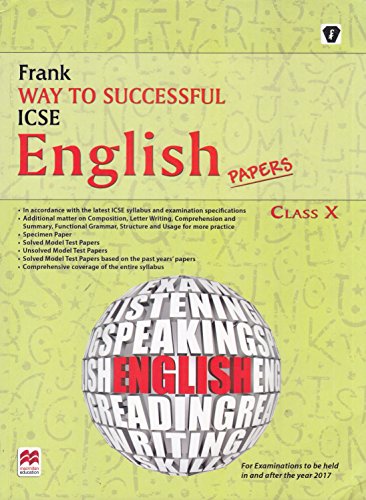 Frank Way to Successful ICSE English Papers Class 10 - Click to Buy