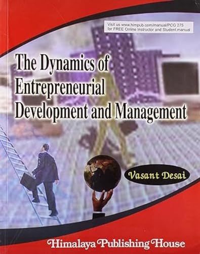 Dynamics Of Entrepreneurial Development And Management