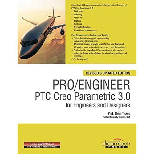 Pro / Engineer PTC Creo Parametric 3.0 for Engineers and Designers - Click to Buy