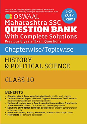 Oswaal Maharashtra SSC Question Bank with Complete Solution for Class 10 History & Political Science - Click to Buy