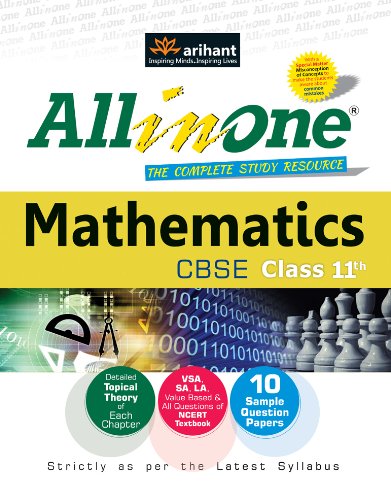 CBSE All in One Mathematics for Class 11th - Click to Buy